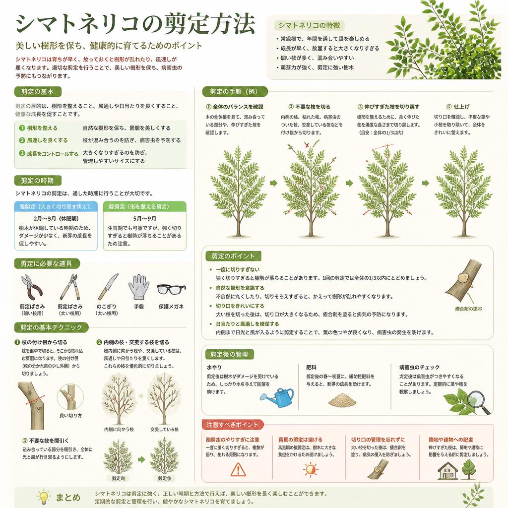 適切な剪定方法
