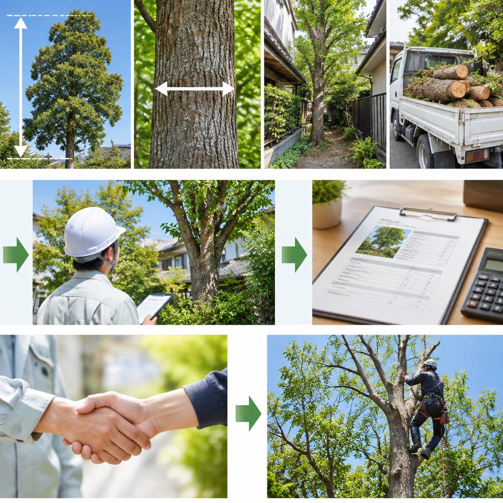 木1本から対応。現地確認・無料見積もりで費用も明確に
