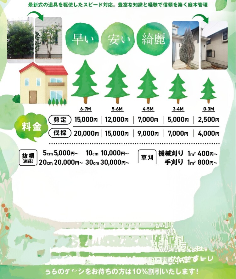 あなたの庭を守る、信頼の植木屋